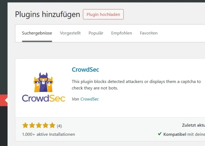 Crowdsec unter KeyHelp nutzen