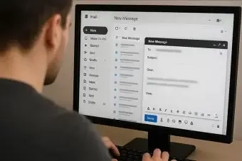 Hat der Arbeitnehmer Zugriff auf alle beruflichen E-Mails?