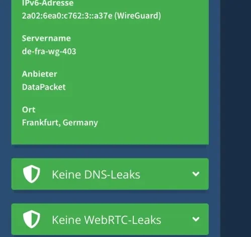 Mullvad VPN für Geräte eines bestimmten VLAN nutzen